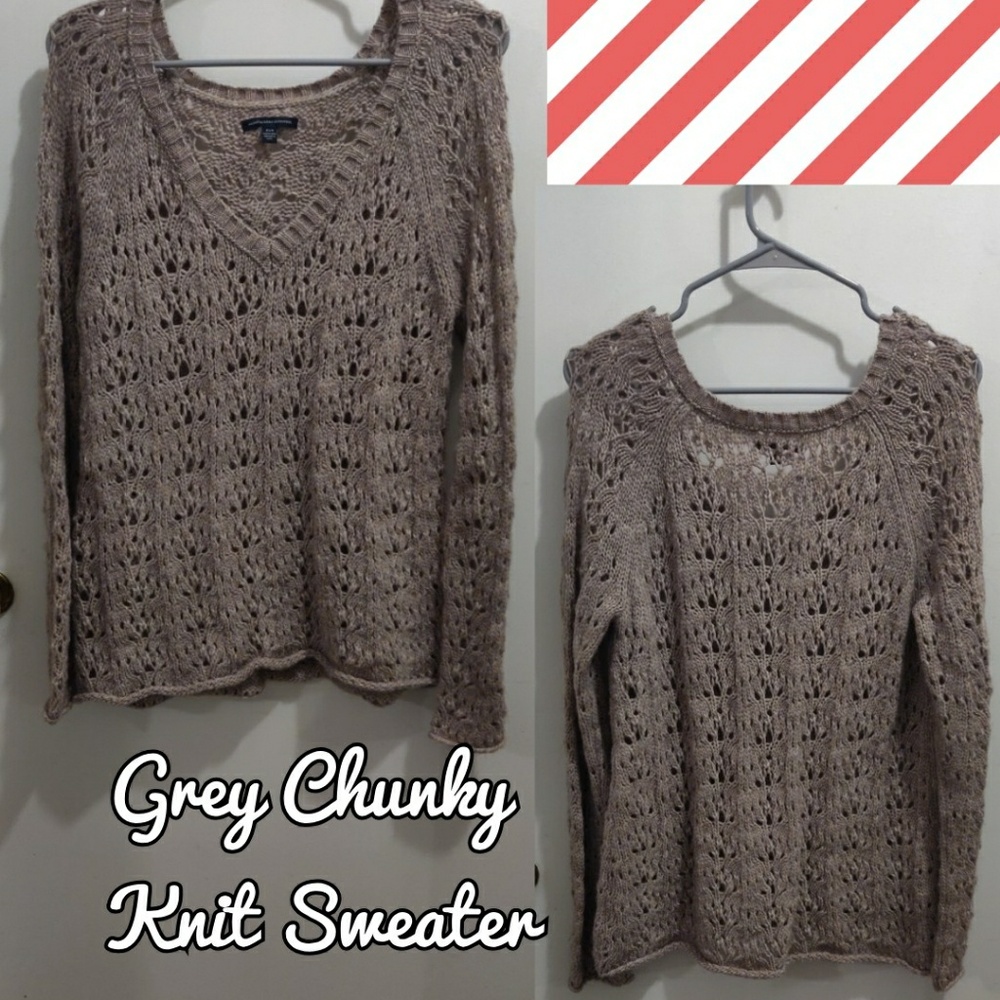 Lightweight Open-Knit Sweater